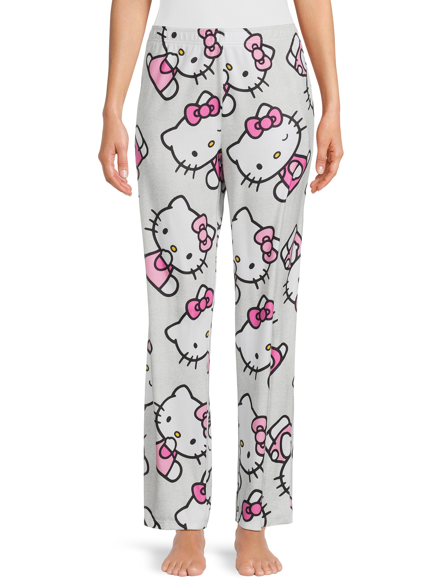 Hello Kitty Print Lounge Pants, Size XS-3X - image 1 of 5