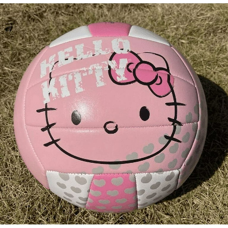 Hello Kitty Pu Machine Sewn Volleyball Beautiful Size 5