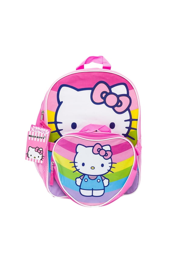 Hello Kitty Rainbow Backpack And Detachable Lunch Kit, 86464