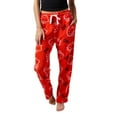 thumbnail image 1 of Hello Kitty Red Plush Women's Pajama Pant-XXL, 1 of 7