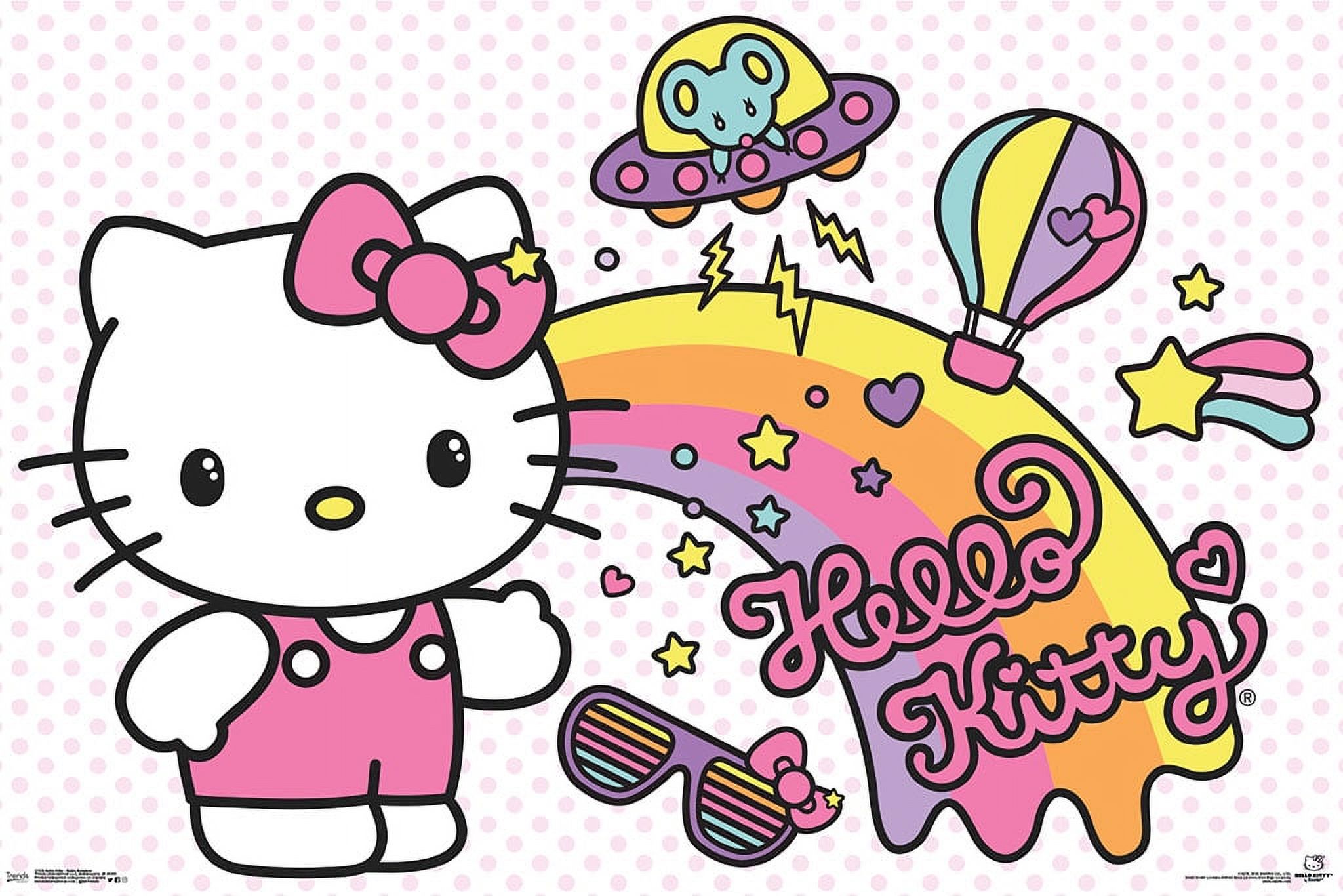 Hello Kitty - Retro Rainbow Poster Clip Bundle