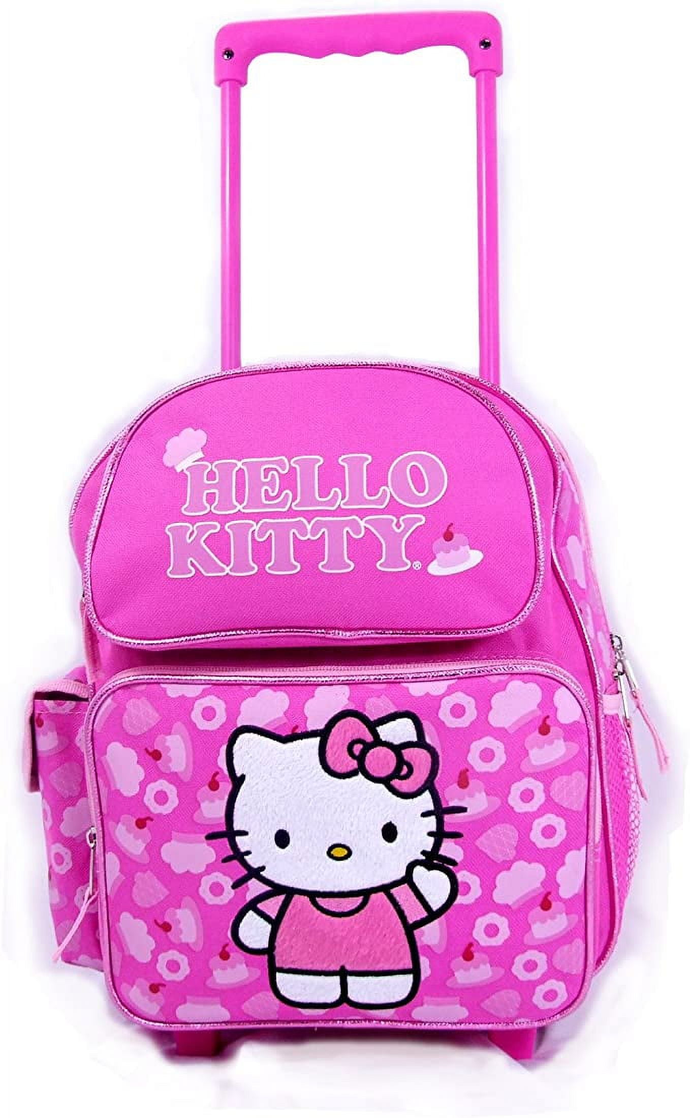 Hello kitty rolling backpack hotsell