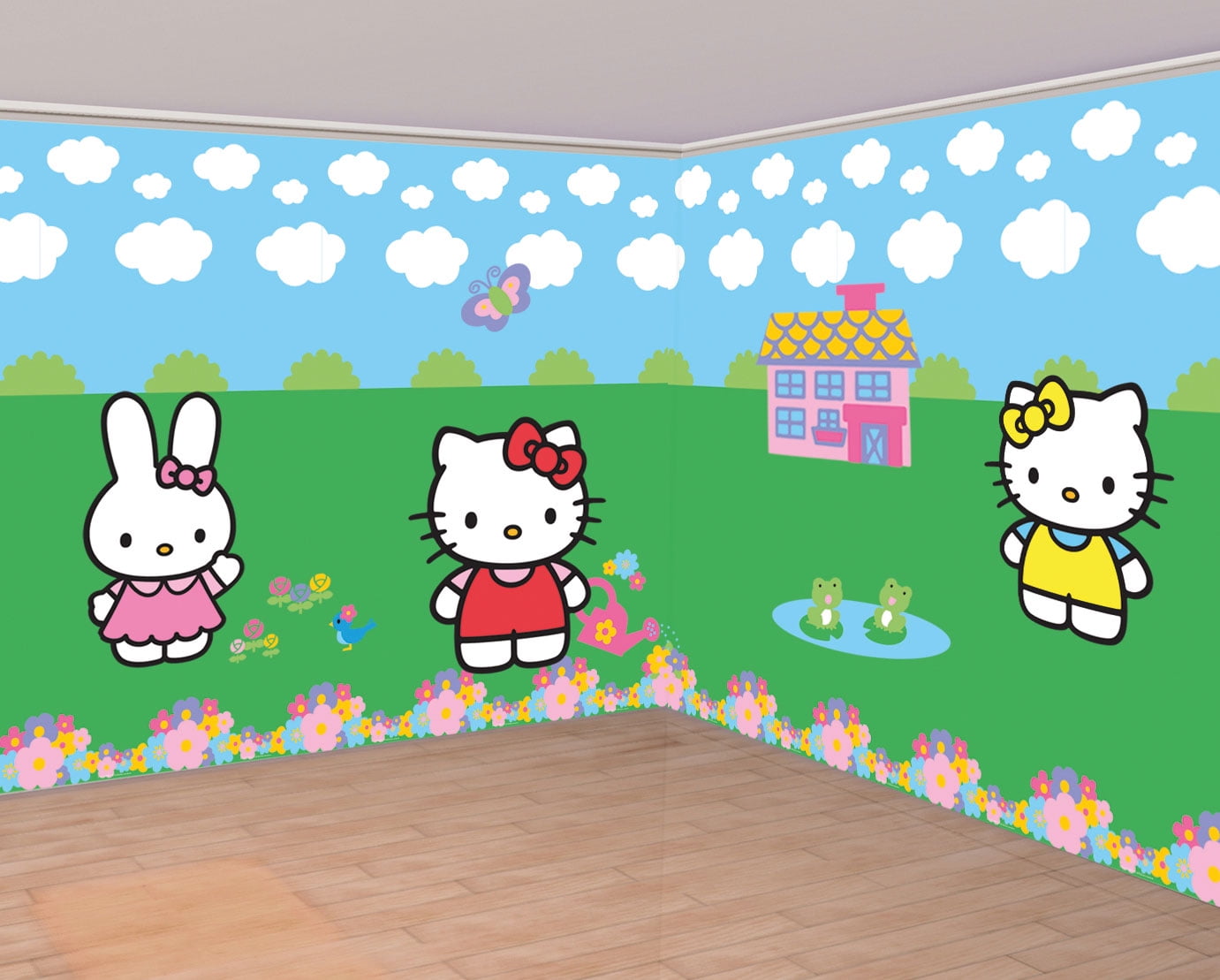 "Hello Kitty Room Decorating Kit"