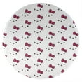 thumbnail image 1 of Hello Kitty Round Rug Washable Circle Rug Non Slip Round Doormat Anime Printed Flannel Round Entryway Rug Floor Carpet Round for Entrance, Entryway, Bedroom 23.6 Inch, 1 of 5