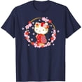 thumbnail image 1 of Hello Kitty Sakura Spring DTG Print Unisex T-Shirt, 1 of 5