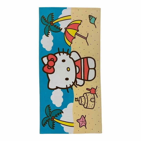 Hello Kitty Sandy Toes Beach Towel