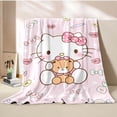 thumbnail image 1 of Hello Kitty Sanrio Blanket Soft Fluffy Cartooon Throw King Size Luxury Blanket Kid Boy Adult Sofa Bed Blanket Cover Throw Gift LS, 1 of 7