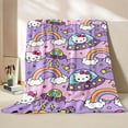 thumbnail image 1 of Hello Kitty Sanrio Blanket Soft Fluffy Cartooon Throw King Size Luxury Blanket Kid Boy Adult Sofa Bed Blanket Cover Throw Gift LS, 1 of 6
