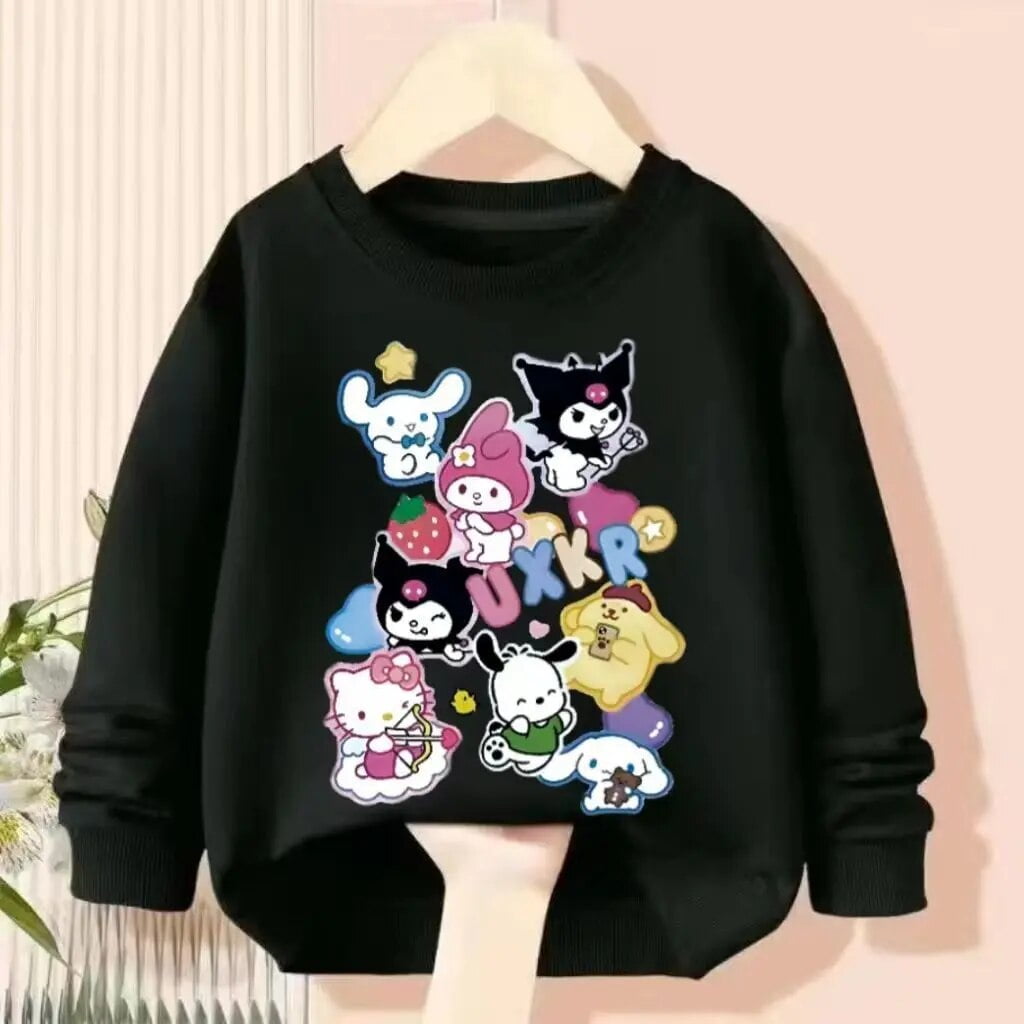 Hello Kitty Sanrio Children's Top and Bottom Set Kuromi Melody ...