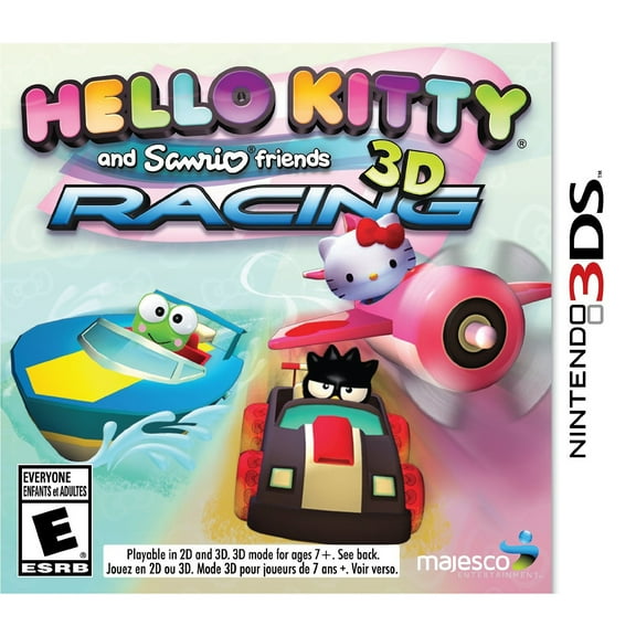 Hello Kitty & Sanrio Friends 3D Racing (Nintendo 3DS)