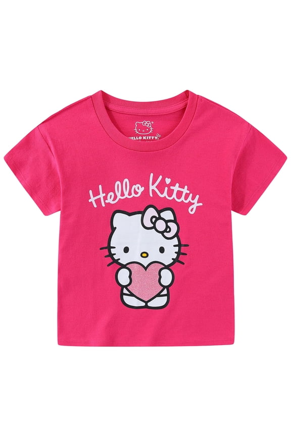 Sanrio Girls Short Sleeve T-Shirt (Girls), Sizes 2T-12