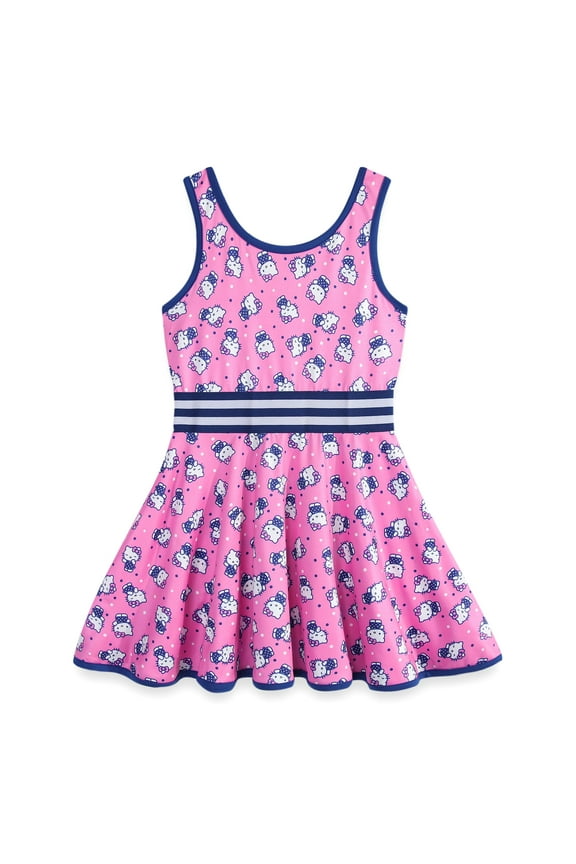 Sanrio Girls Sleeveless Dress for (Girls), Sizes 2T-12