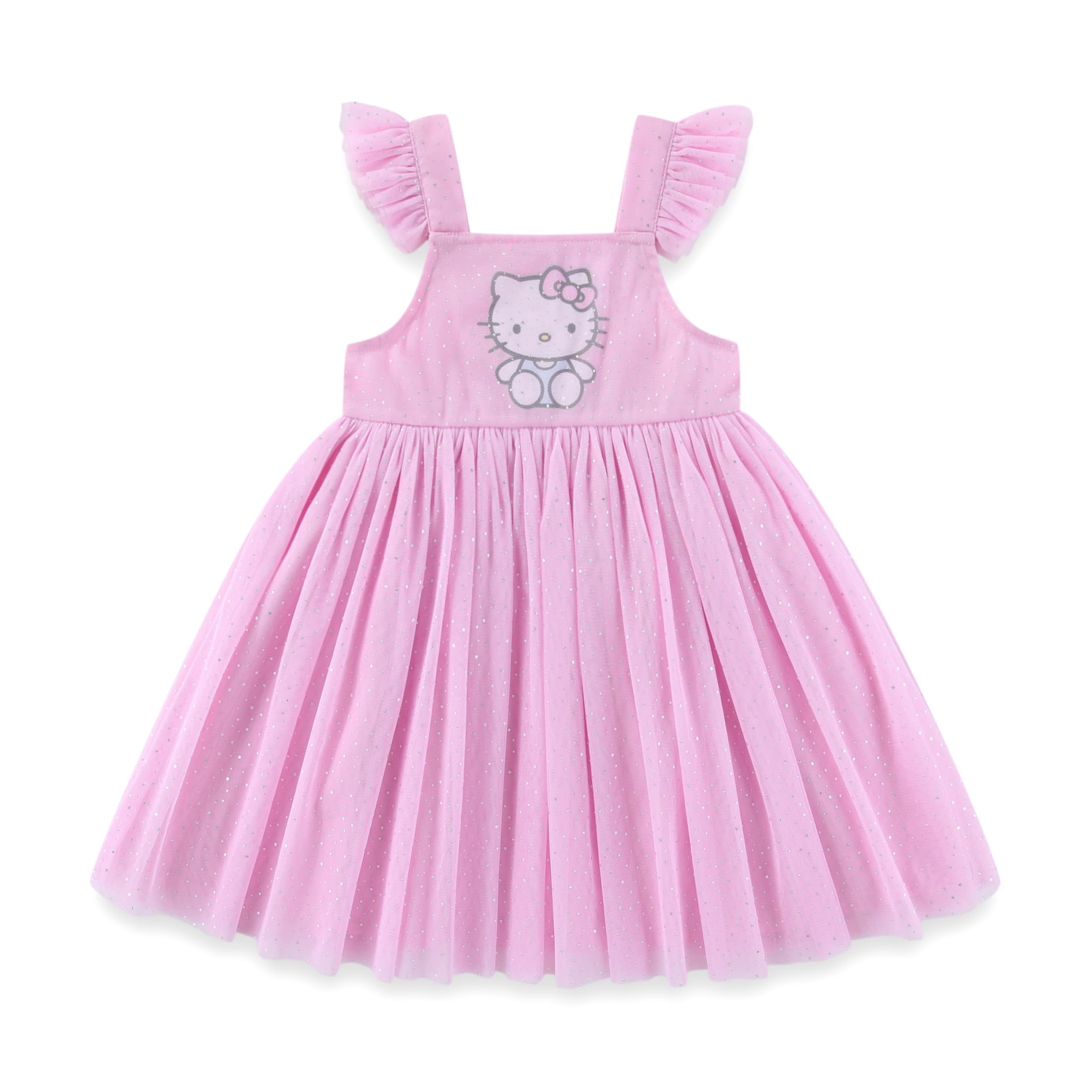 Hello Kitty Sanrio Mesh Dress (Girls), Sizes 2T-6X