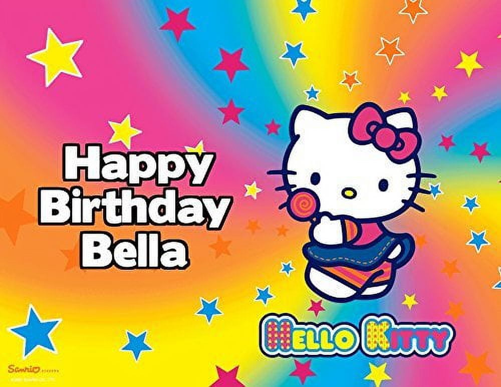 Hello Kitty Character (Nr3) - Edible Cake Topper OR Cupcake Topper, Decor