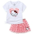 thumbnail image 1 of Hello Kitty Sanrio Short Sleeve Shirt and Tulle Skirt Set (Girls), 2 Piece Set, Sizes 4-12, 1 of 8