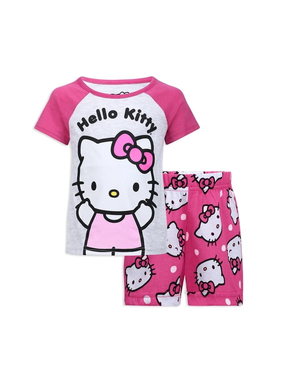 Sanrio T-Shirt and Shorts Outfit Set(Girls), 2 Piece Set, Sizes 12M-12