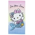 thumbnail image 1 of Hello Kitty Sea You Soon 30in x 60in Beach Towel, 1 of 5