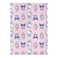 thumbnail image 1 of Hello Kitty Sharing Sweet Ultra Fine Faux Fur Throw for Kids, 50x70 inches, 1 of 5