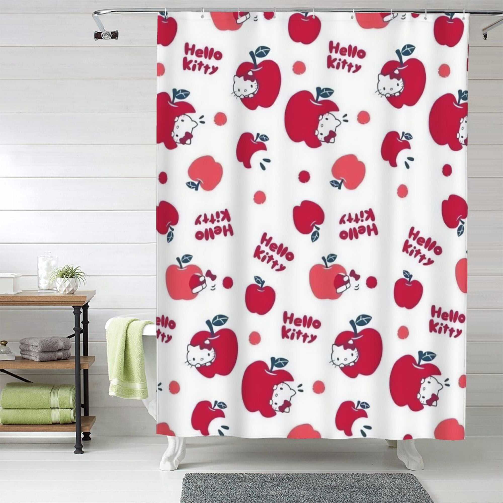 Kitty Corner Shower Curtain NCU0NTD1588