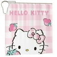 thumbnail image 1 of Hello Kitty Shower Curtain, Waterproof Bathroom Shower Curtains, Washable Cloth Shower Curtain With 12 Hooks, 72 "W X 72" L, 1 of 9