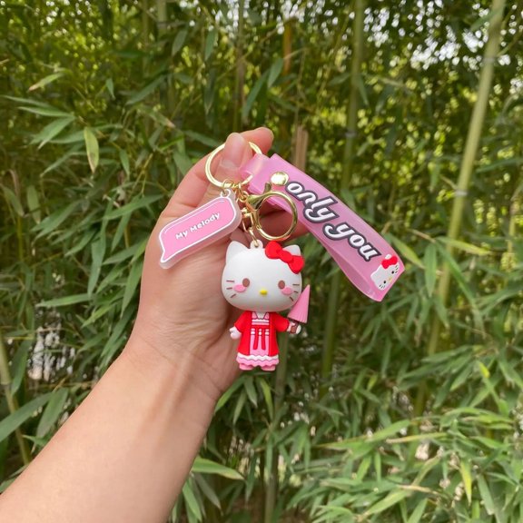 Hello Kitty Logo | Keychain - Walmart.com