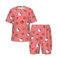 thumbnail image 1 of Hello Kitty Sleepwear Short sleeve Top and Shorts Pajama Summer Pjs 2-Piece Pajama Set, 1 of 8