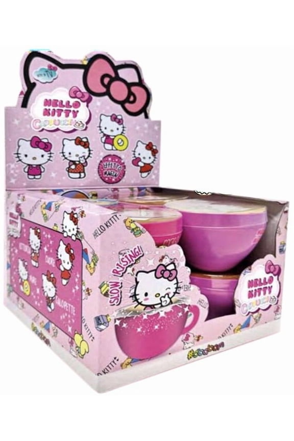 Hello Kitty Slo Rise Squishy Figure Cappuccino Mystery Box (8 Packs)
