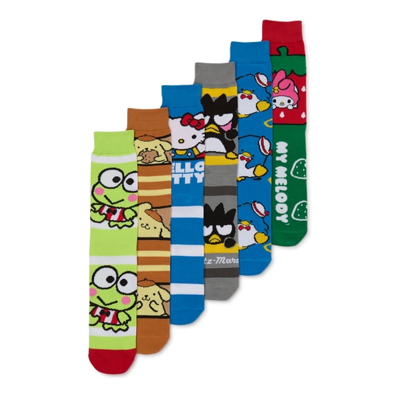 License Hello Kitty Socks, 6-Pack