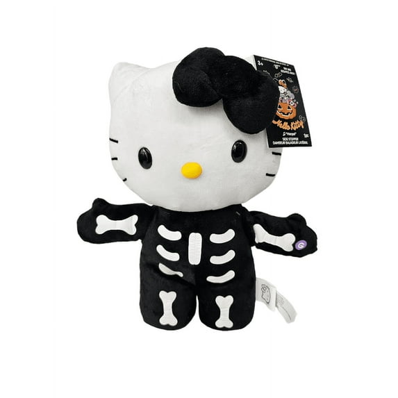 Hello Kitty Soft Child Stuffed Animals & Plush Toys, PP Cotton Black White
