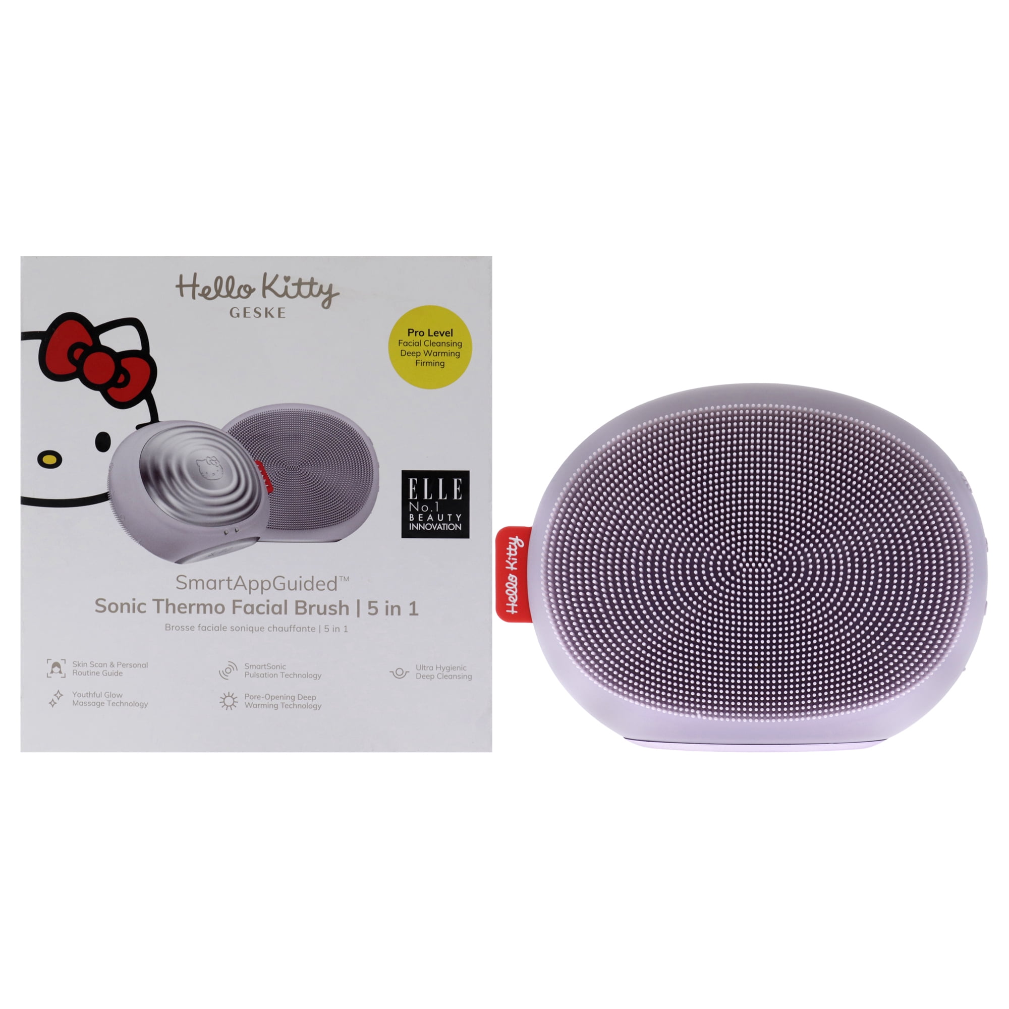 Hello Kitty Sonic Thermo Facial Brush 5 in 1 - Purple by Geske for ...