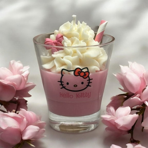 Hello Kitty Soy Wax Candles (Pink)