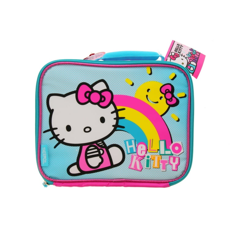 Hello Kitty Standard Lunch Box Pink Blue