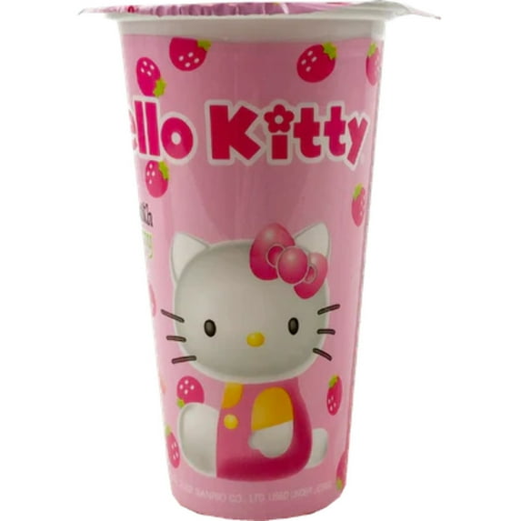 Hello Kitty Biscuit And Strawberry Dip Cup