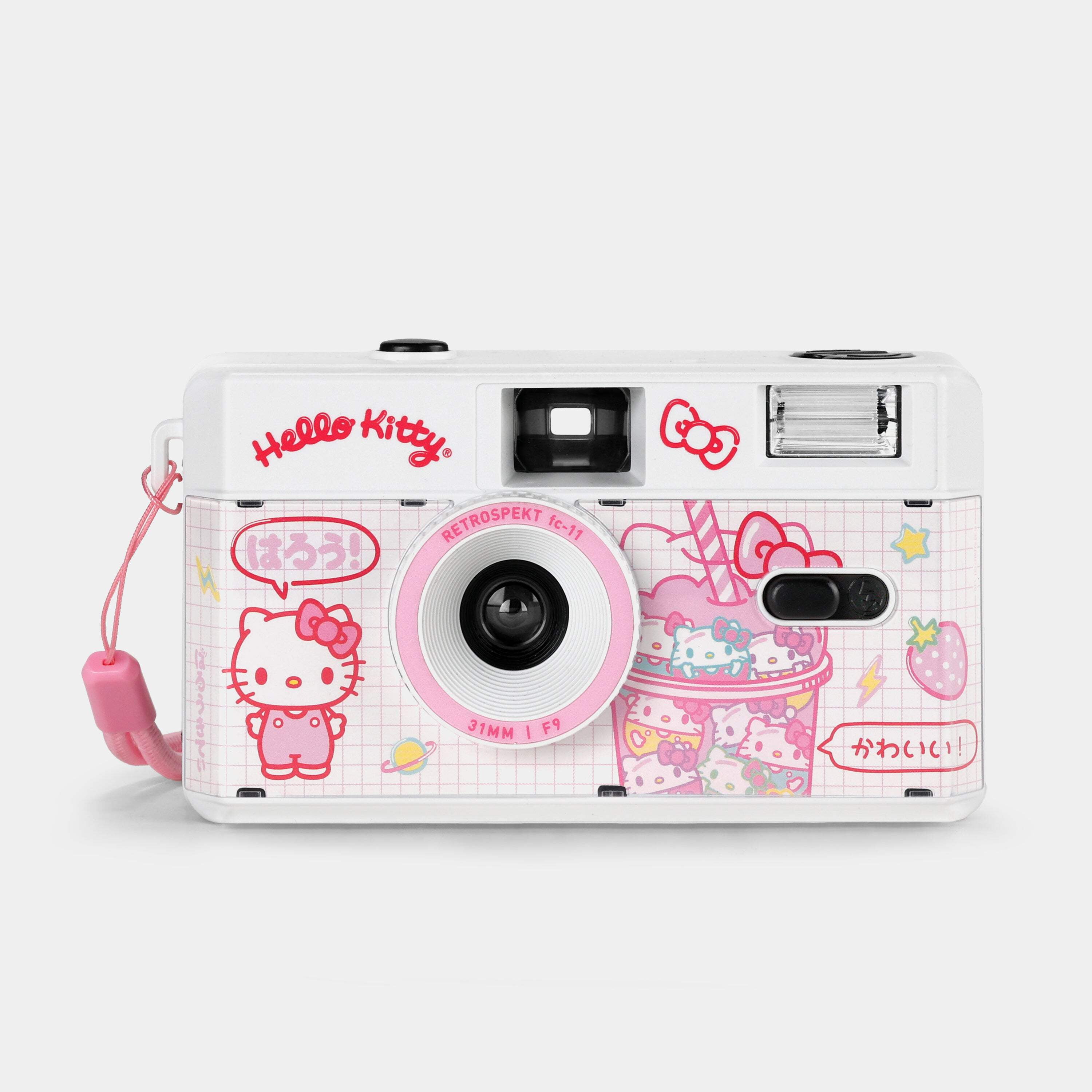 Hello Kitty "Strawberry Kawaii" 35mm Film Camera