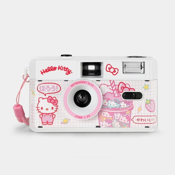 Hello Kitty "Strawberry Kawaii" 35mm Film Camera