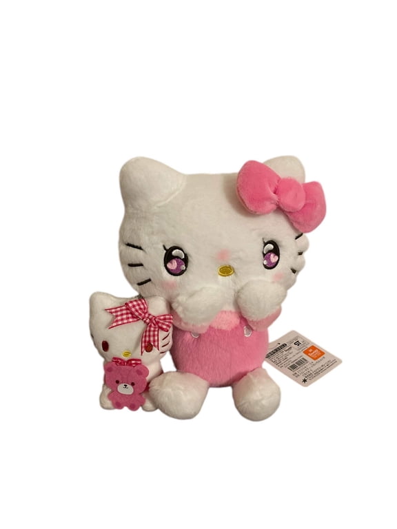 Hello Kitty Stuffed Animal Bundle Keychain and Hello Kitty Plush