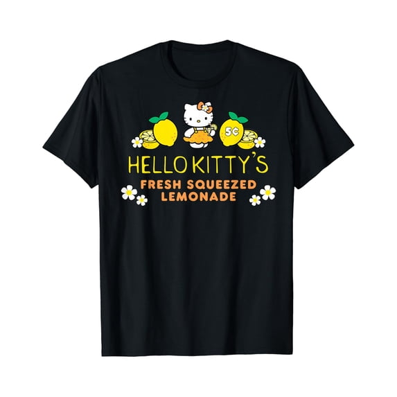 Hello Kitty Summer Lemonade T-Shirt Unisex S-5XL Hot Trending Shirt, Vintage Birthday Gift