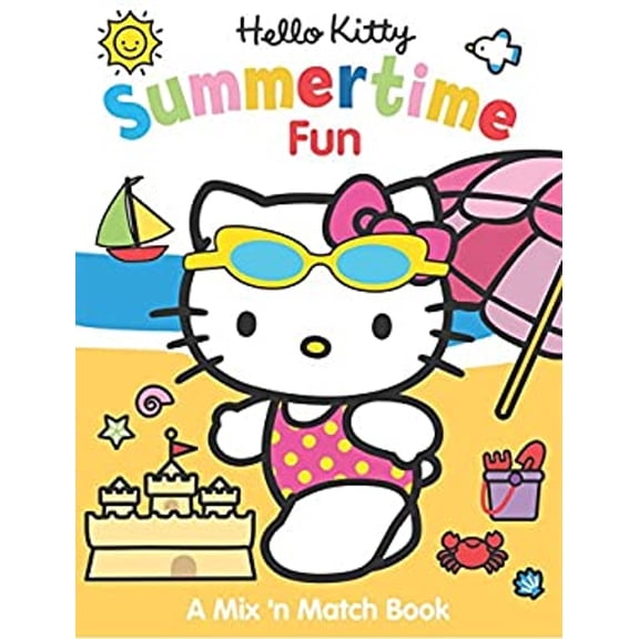 Pre-Owned Hello Kitty Summertime Fun: A Mix n' Match Book (Unknown) 1499800479 9781499800470