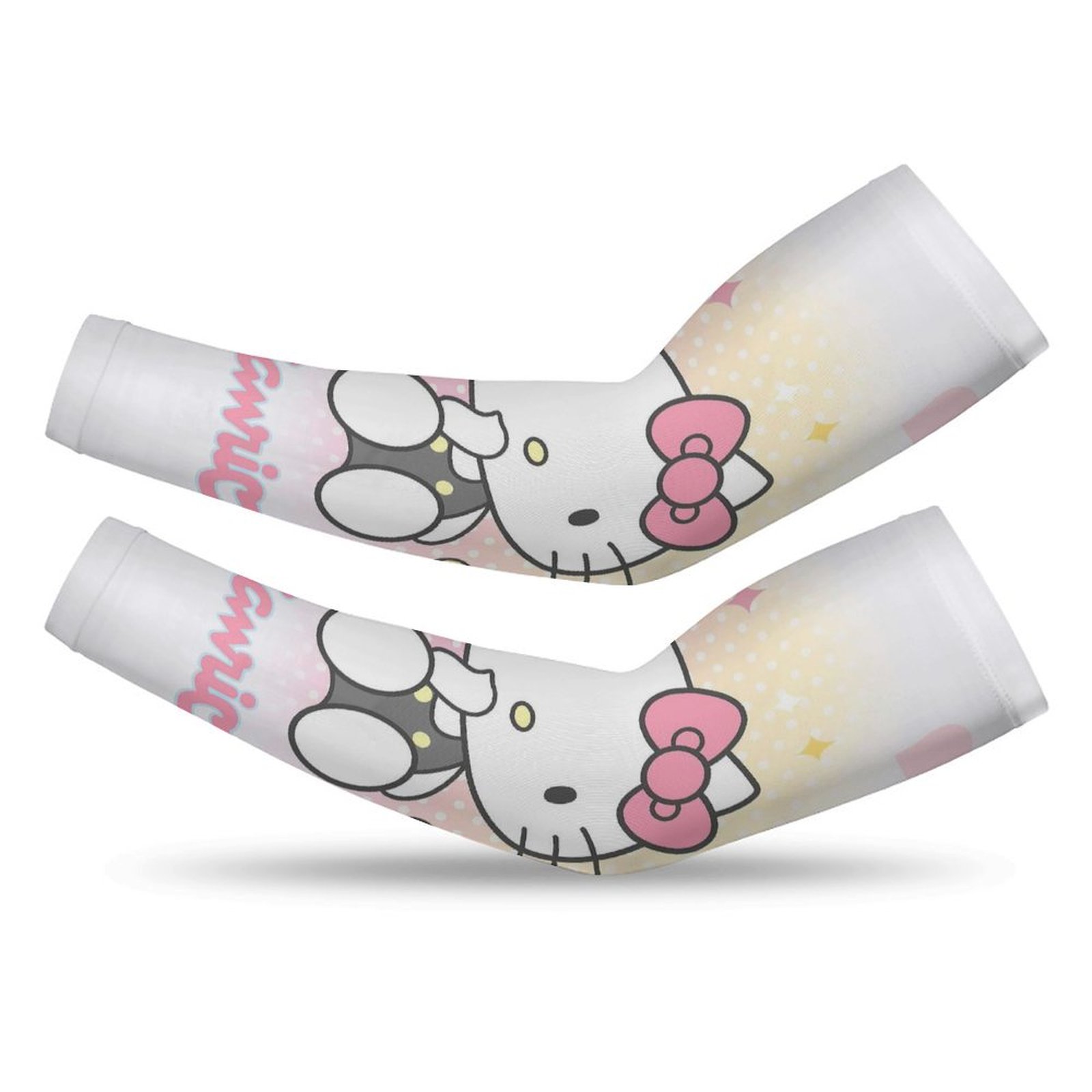 Hello Kitty Sun Protection Arm Sleeves Cooling Sports Compression ...