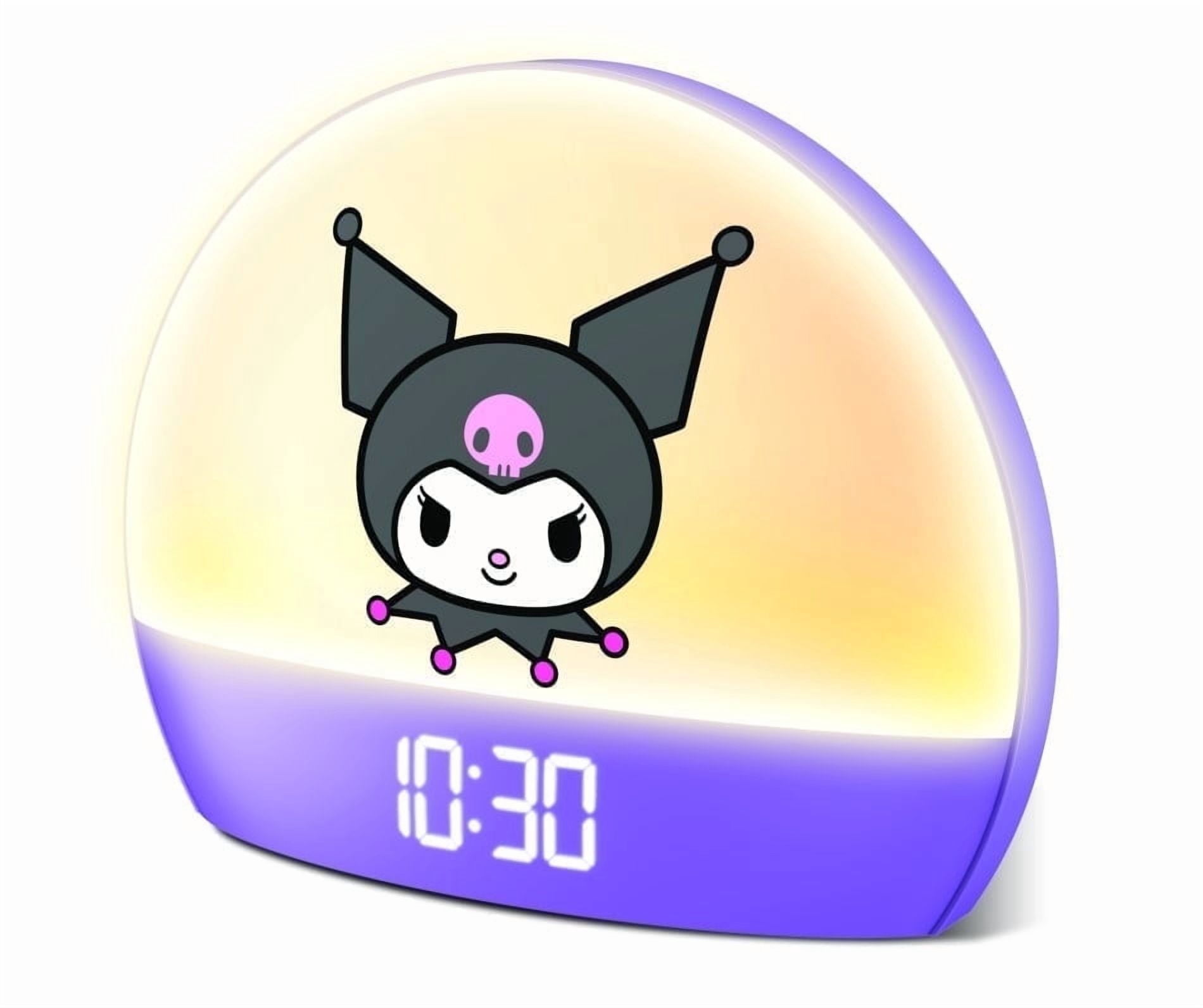 あ*様 Hello Sunrise サーマル M Hello Kitty Sunrise Alarm Clock - Multicolor Lights, USB Charging