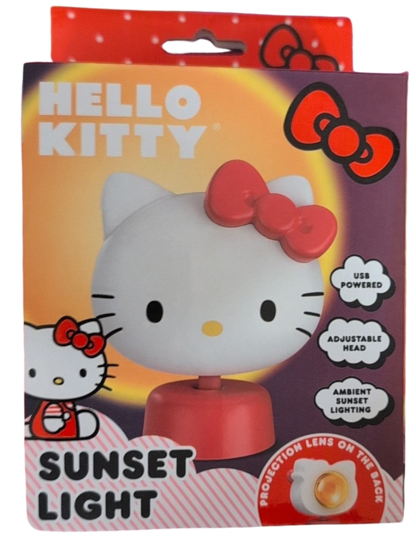 Hello Kitty Sunset Light - USB Powered Projection Lamp - Walmart