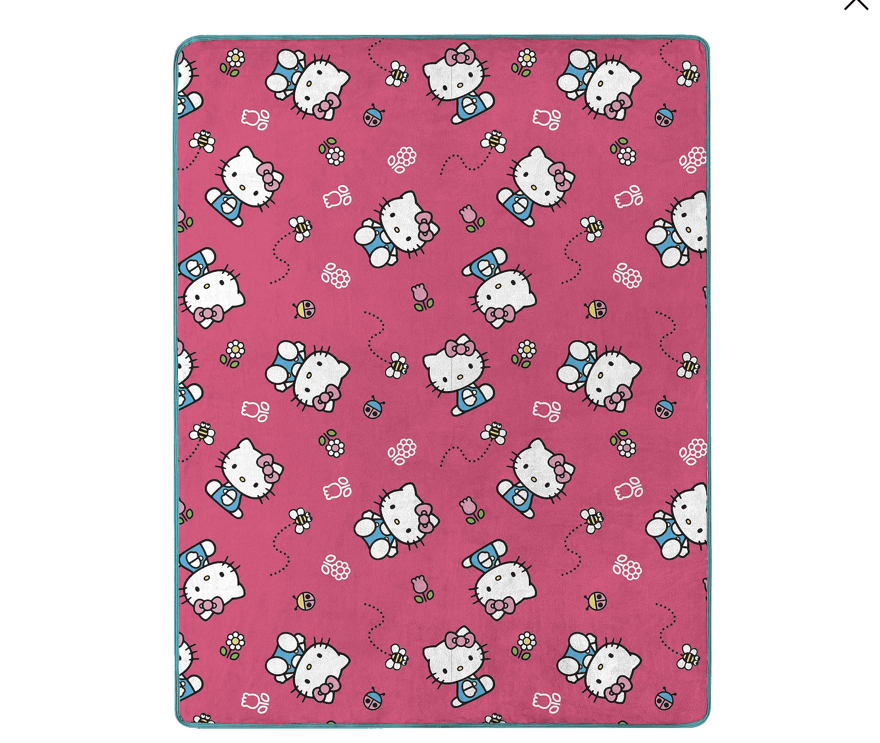 Hello Kitty Sweet Bug Throw Blanket 46in x60in