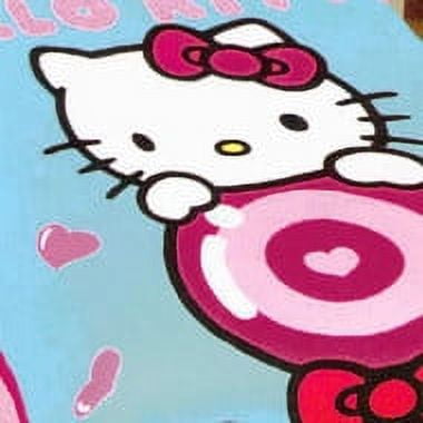 Hello Kitty Sweet Lollipop Twin Blanket