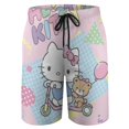 thumbnail image 1 of Hello Kitty Swim Trunk for Boys Girls, Quick Dry Board Shorts with Mesh Linner, Breathable Fit Bathing Suit for Pool Swim Beach, XS-XL, 1 of 7