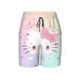 thumbnail image 1 of Hello Kitty Swin Trunks For Boys Girls, Quick Dry Swim Shorts, Kids Beach Shorts Bathing Suit, 1 of 9