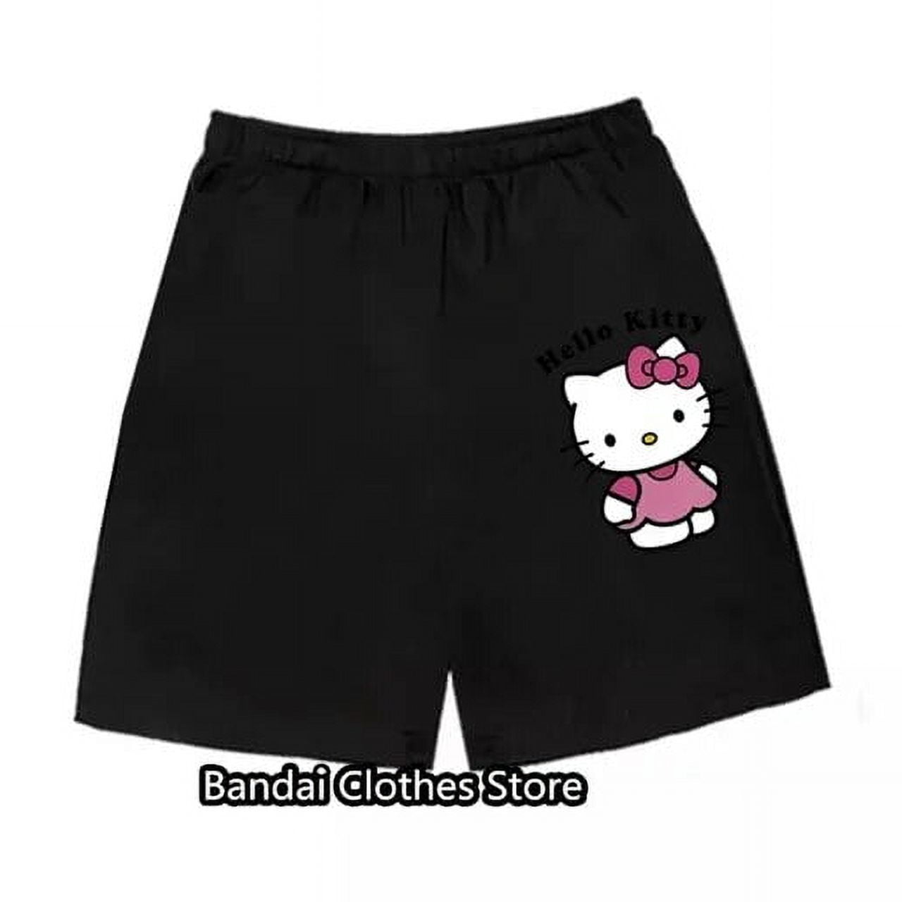 GQ Hello Kitty Children Tshirt Kawaii Girls Clothes for Kids T Shirt