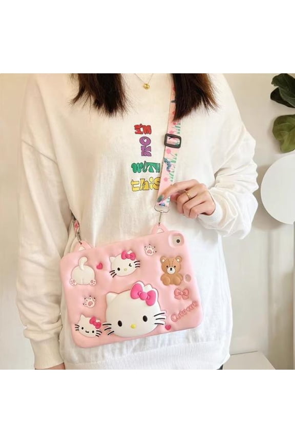 Hello Kitty Table Case for iPad Pro 11 inch 22 21 20 Tablet Cover For iPad 9.7 5th 6th 10.2 9th 8th 7th 10th
