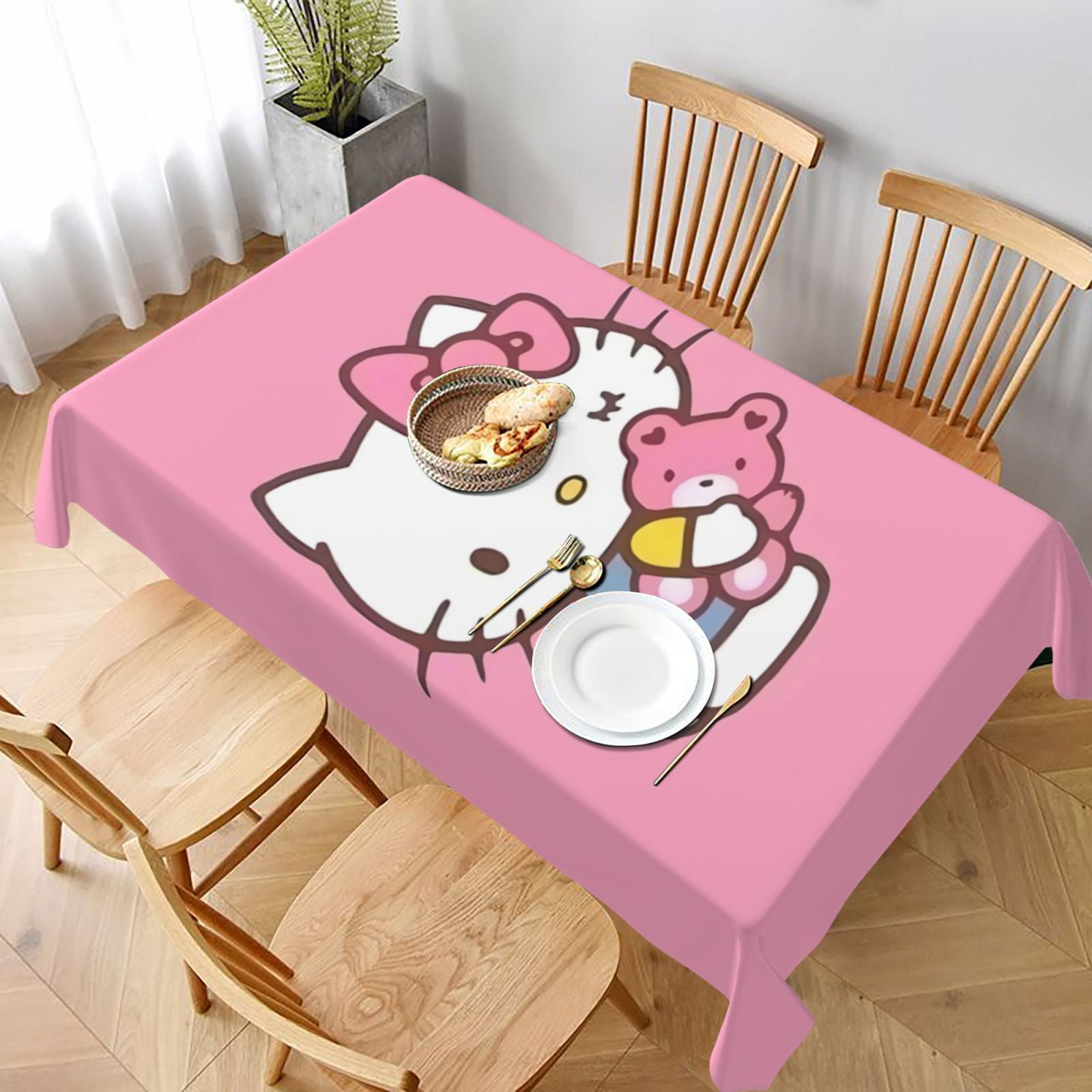 HELLO KITTY テーブル 60cm x 80cm HELLO KITTY テーブル 60cm x 80cm Hello Kitty Kids' 3-Piece