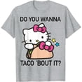 thumbnail image 1 of Hello Kitty "Taco 'Bout It" DTG Print Unisex T-Shirt, 1 of 5