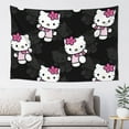 thumbnail image 1 of Hello Kitty Tapestry, Wall Hanging Tapestry, Wall Art Tapestries Poster, Home Decor For Bedroom Living Room Dorm, 60"X40", 1 of 8